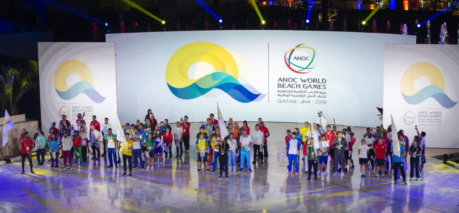 QOC celebrates one year anniversary of ANOC World Beach Games Qatar 2019